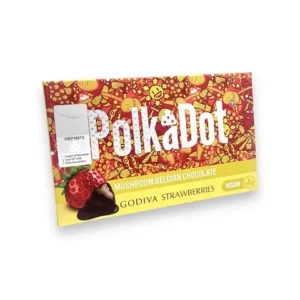 Buy Polkadot Belgian Mushroom  Chocolate Bars Online