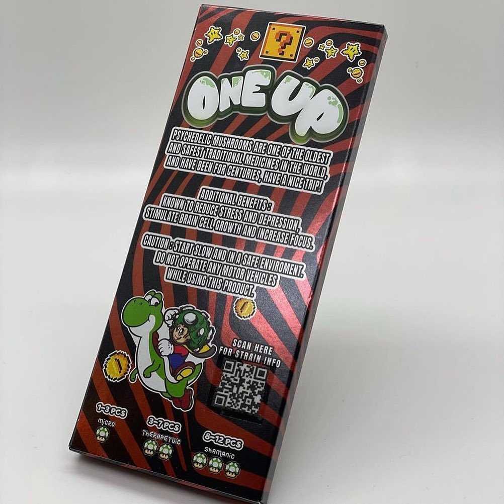 One Up Psilocybin Chocolate Bar
